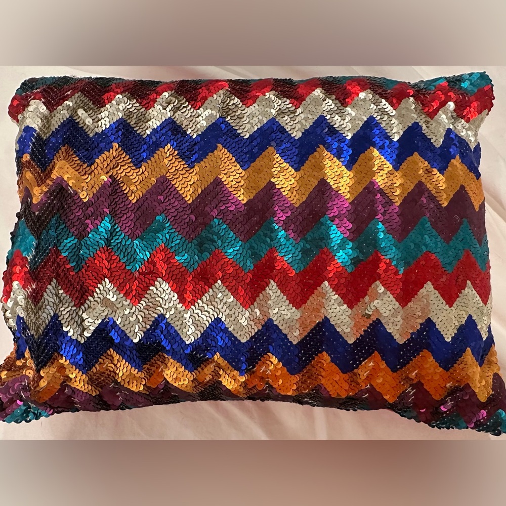 Sequined Pillow